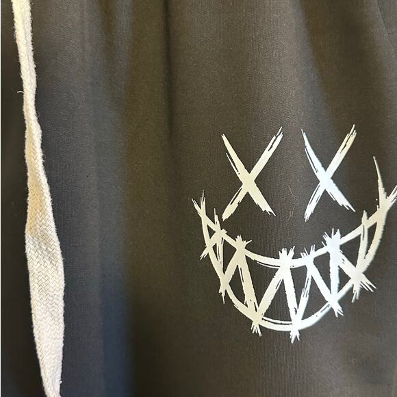 Black Performance Wear Pull On Logo Joggers Size L - Picture 3 of 8